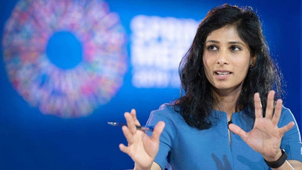 "Las medidas de contención permitieron que el efecto sobre la actividad económica no fuera tan negativo ", aseguró Gita Gopinath