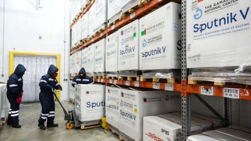 La Sptunik V fue la primera en llegar al país