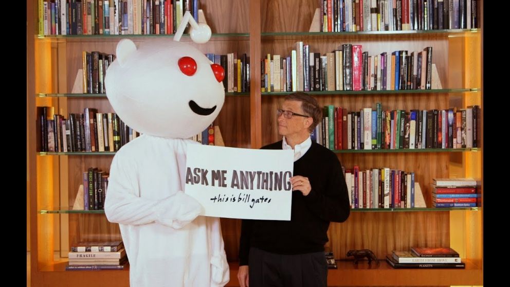 Bill Gates respondió las preguntas de los usuarios de Reddit