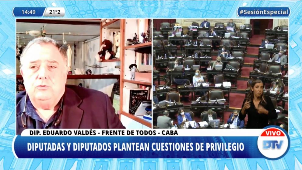 Vacunas VIP: Eduardo Valdés dijo que no se va a dar la segunda dosis