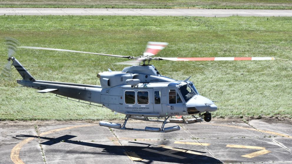 El helicóptero era un modelo Bell 212