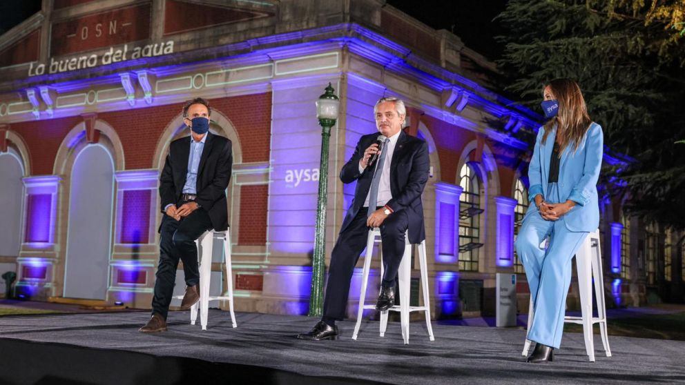 Alberto Fernández resaltó la importancia del agua