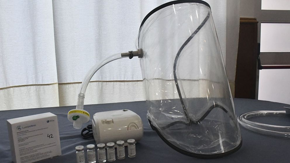 Argentina es el primer pa�s en usar ibuprofeno inhalable como medicamento de rescate de pacientes graves de Covid