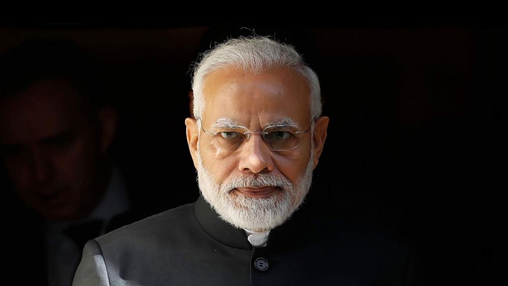 El Primer Ministro de la India, Narendra Modi