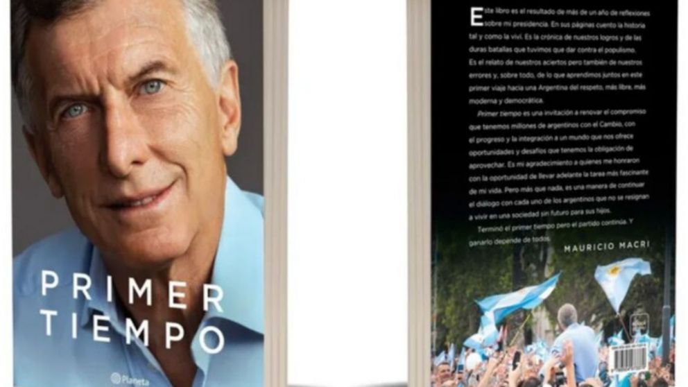 Se relanzó la preventa de "Primer Tiempo" de Mauricio Macri