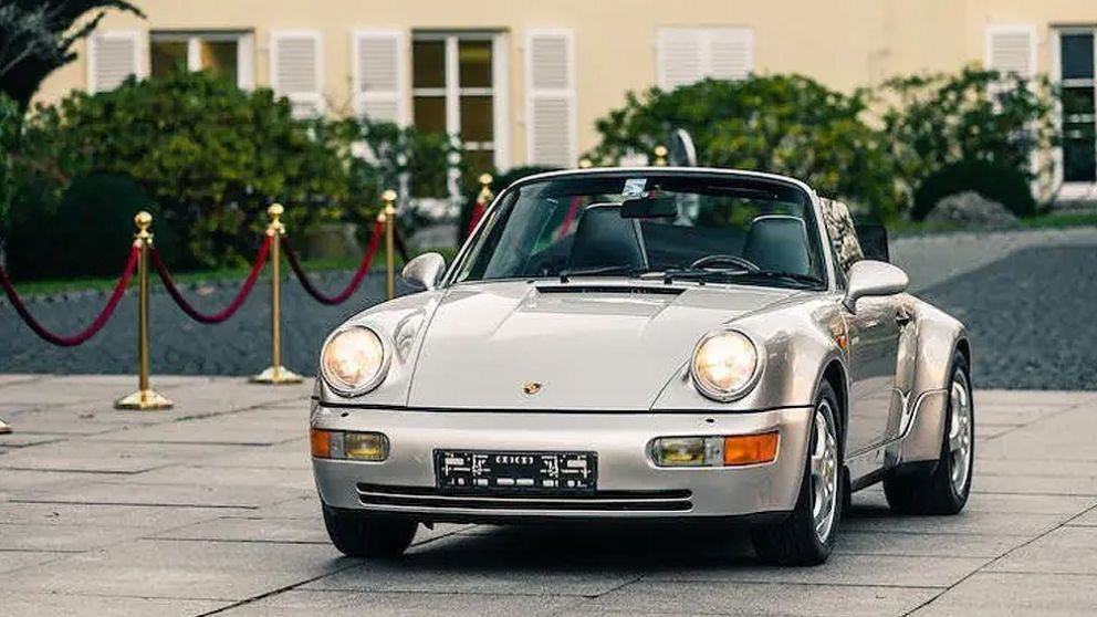El Porsche convertible tiene 120 mil kilómetros recorridos