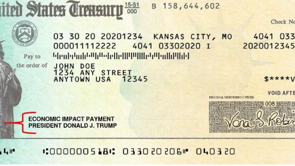 Nuevos cheques de estímulo por 1400 dólares no llevarán la firma del presidente Biden