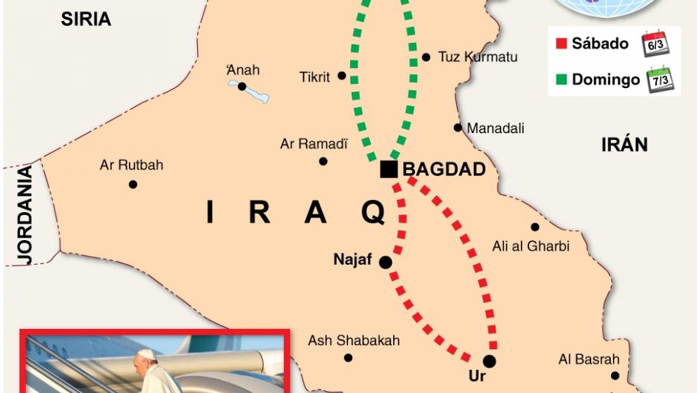 El Papa Francisco realiza dos días de visita a Medio Oriente