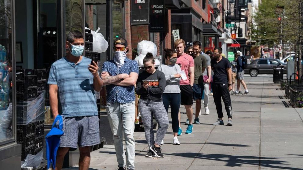 La pandemia de coronavirus afectó severamente el mercado laboral estadounidense