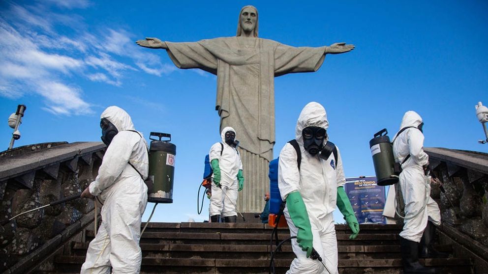 Brasil tuvo un récord de muertes diarias por coronavirus el pasado viernes, con 1.582 decesos en la jornada
