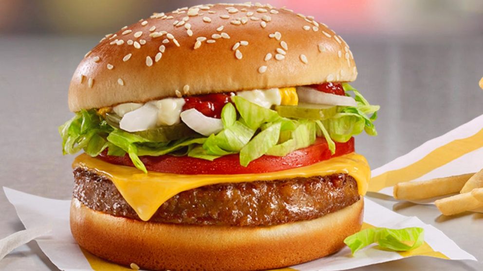 Las hamburguesas serán 100% de productos vegetales