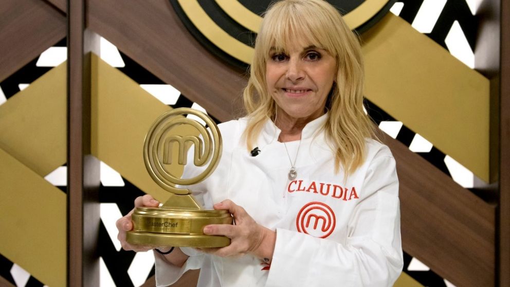 Claudia Villafañe, ganadora de la edición anterior de MasterChef Celebrity