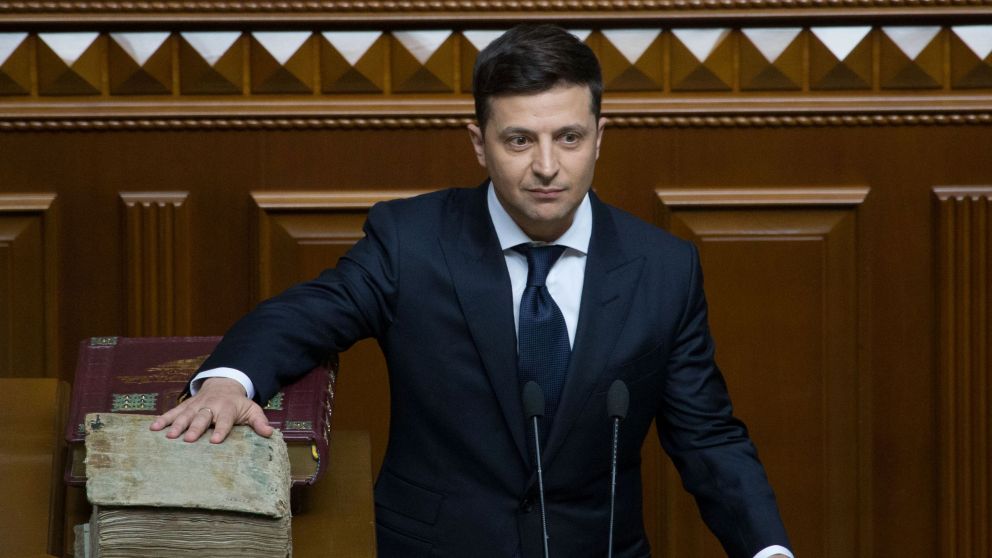 Vlad�mir Zelenski, un comediante que arras� en las elecciones 