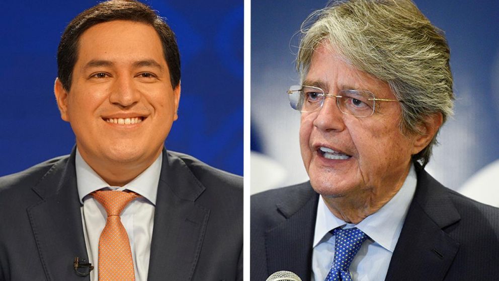 Ar�uz y Lasso van a segunda vuelta en Ecuador y ambos denuncian al gobierno