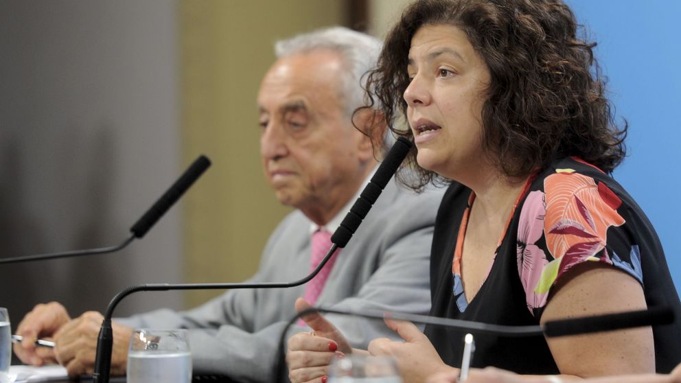 Vizzotti fue la cara visible de Salud durante los anuncios matutinos que reportaban los nuevos casos de coronavirus