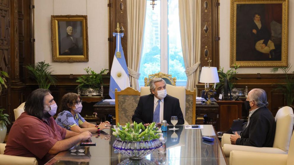 Alberto se adelant� a la paritaria nacional docente 