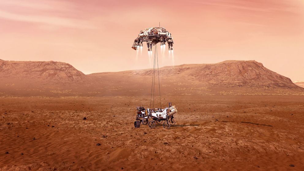 El rover Perseverance aterrizará hoy en el Planeta Rojo. Cómo ver la transmisión en vivo