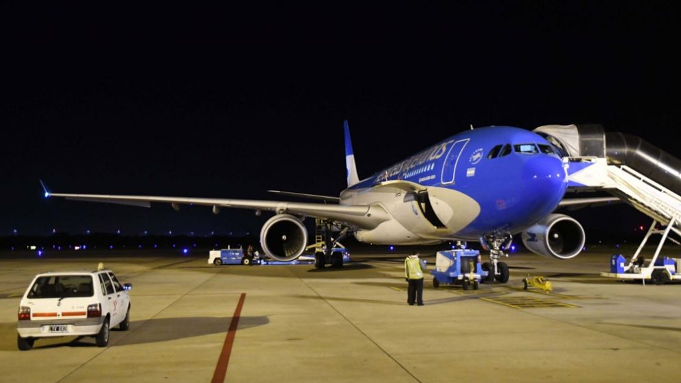 Tras la demora, el vuelo partió a las 2:02 am (hora argentina) desde Moscú