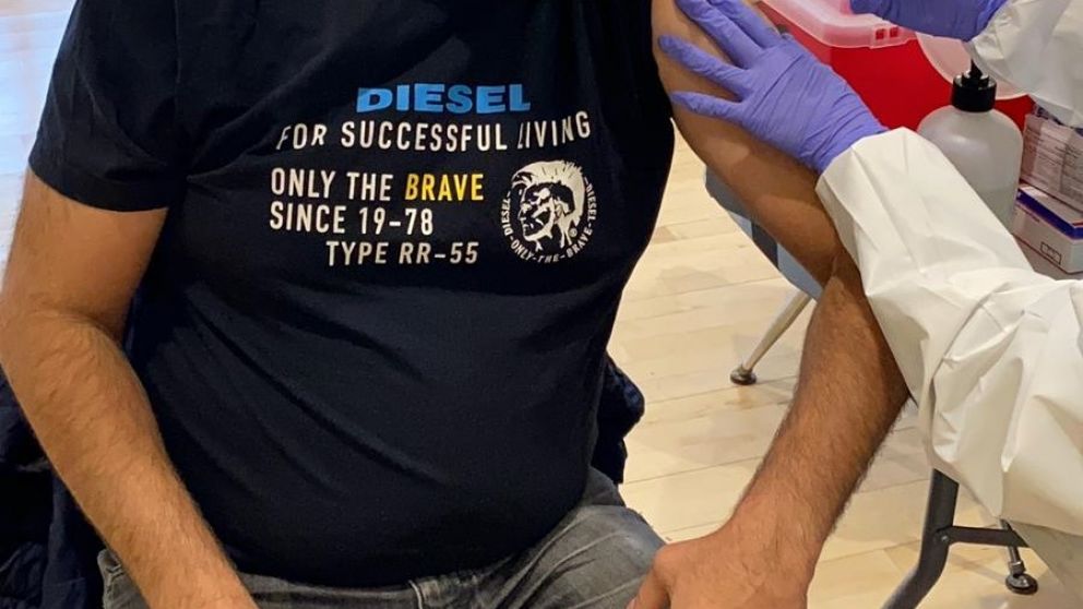 "Impecable", así definió la experiencia de haber recibido la vacuna contra el coronavirus