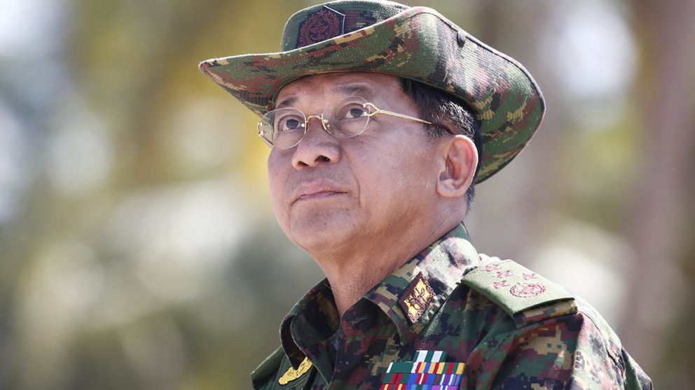Min Aung Hlaing es acusado de genocido a la comunidad musulmana rohingya