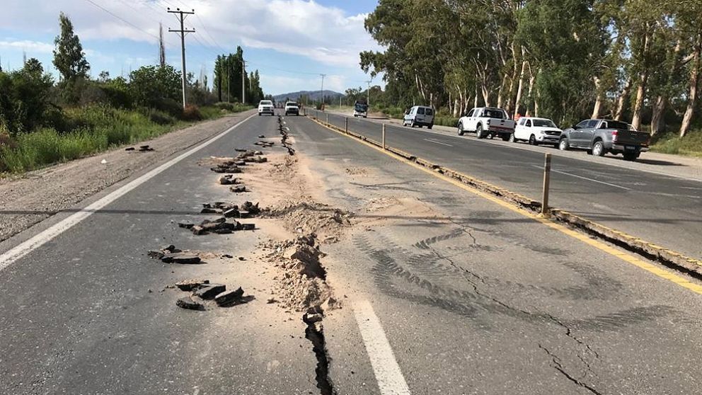 El 18 de enero se registró otro fuerte temblor