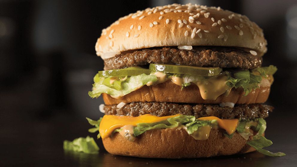 El Big Mac, la famosa hamburguesa de McDonalds