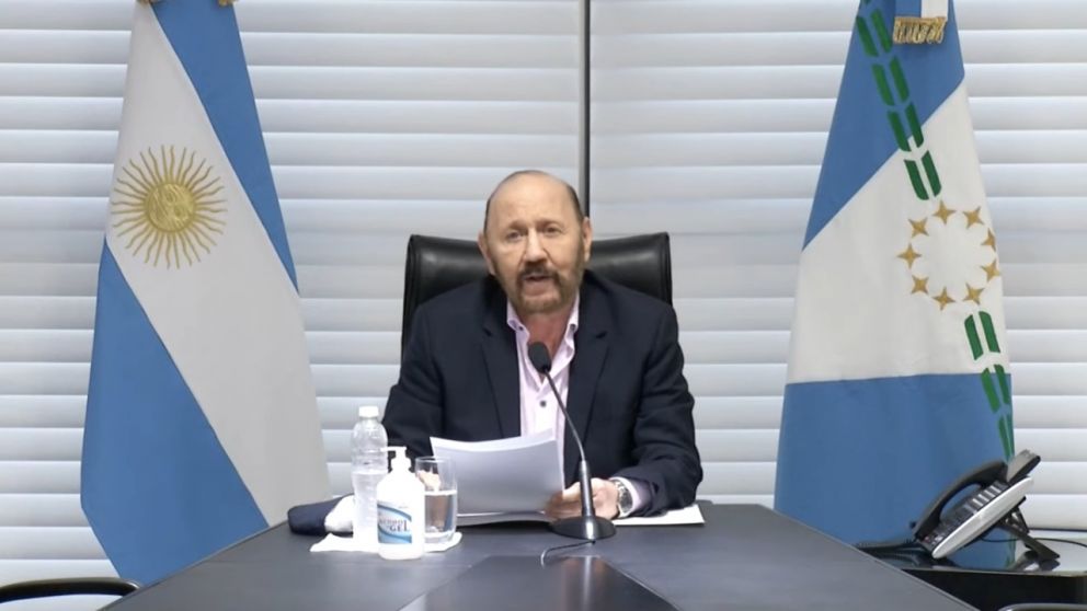 Insfrán leyó una carta pública dirigida "al pueblo de Formosa"