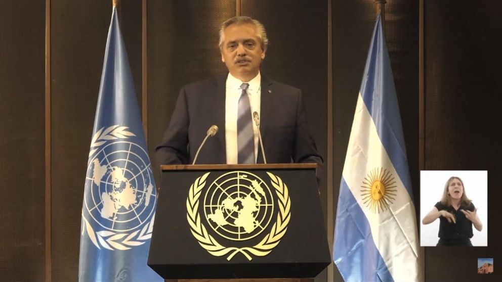 Alberto Fernández en Cepal