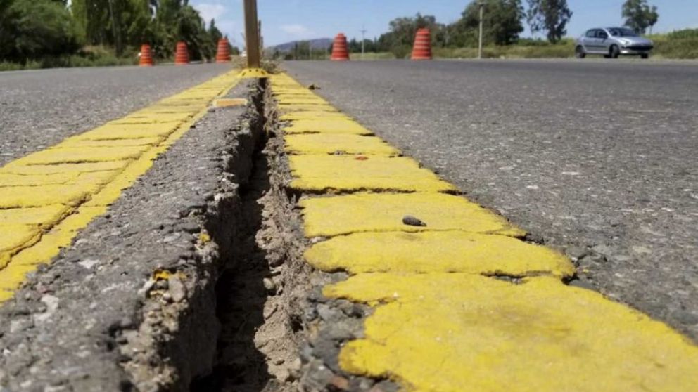 Apertura de la ruta 40 por sismo de San Juan