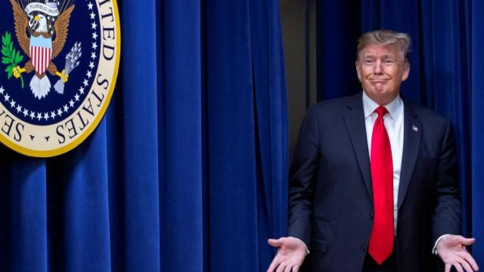 Ahora, Trump condena el asalto al Capitolio 