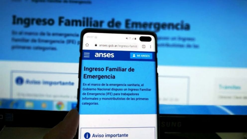 Si vuelven a pagar el IFE y ATP, ¿qué datos hay que tener cargados en la web Anses?