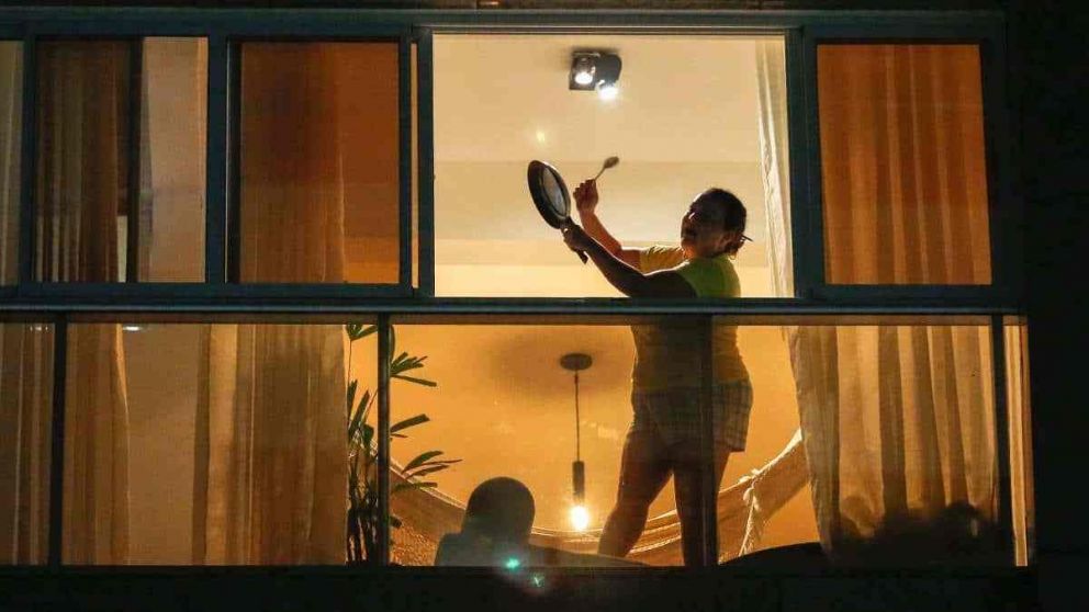 Cacerolazo en Brasil