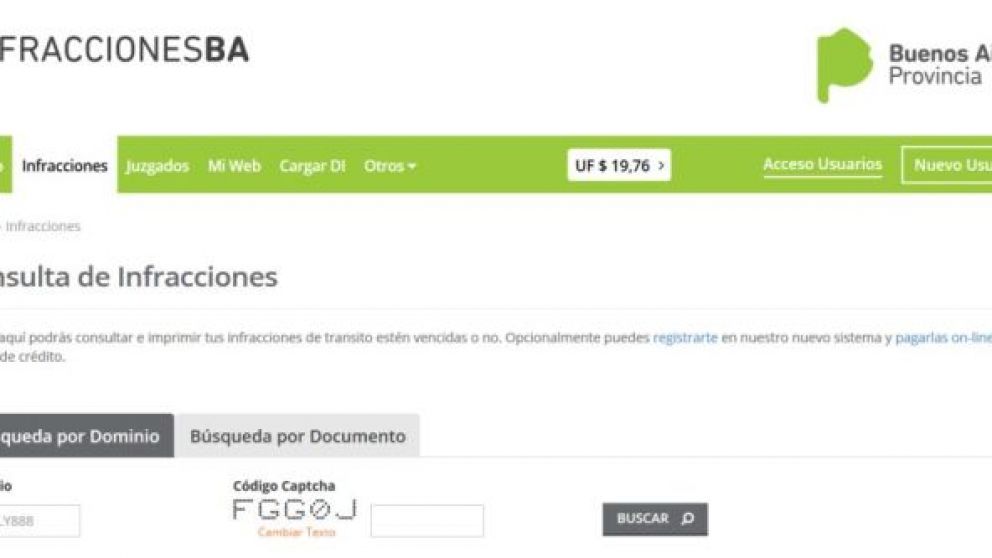 Multas: Cómo acceder al plan de pago
