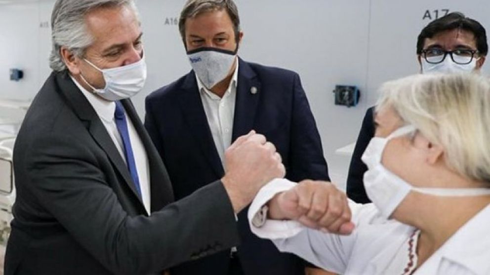 Alberto Fernández respaldó la investigación de suero equino