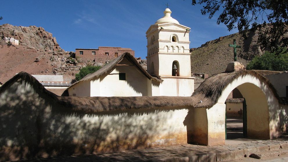 La capilla de Susques, uno de los íconos norteños del turismo religioso