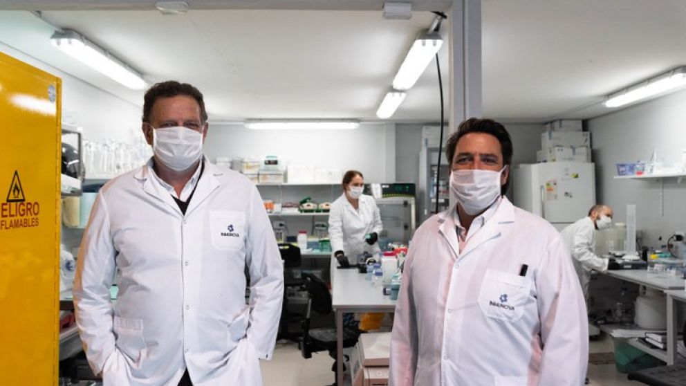 Fernando Goldbaum y Linus Spatz, de Inmunova