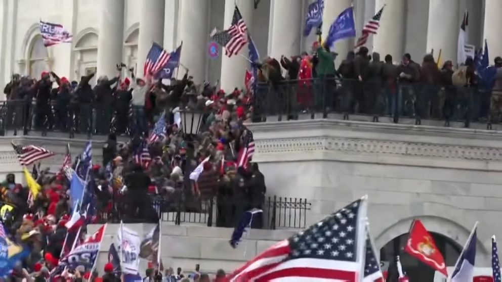 Seguidores de Trump tomaron el Capitolio en EE.UU