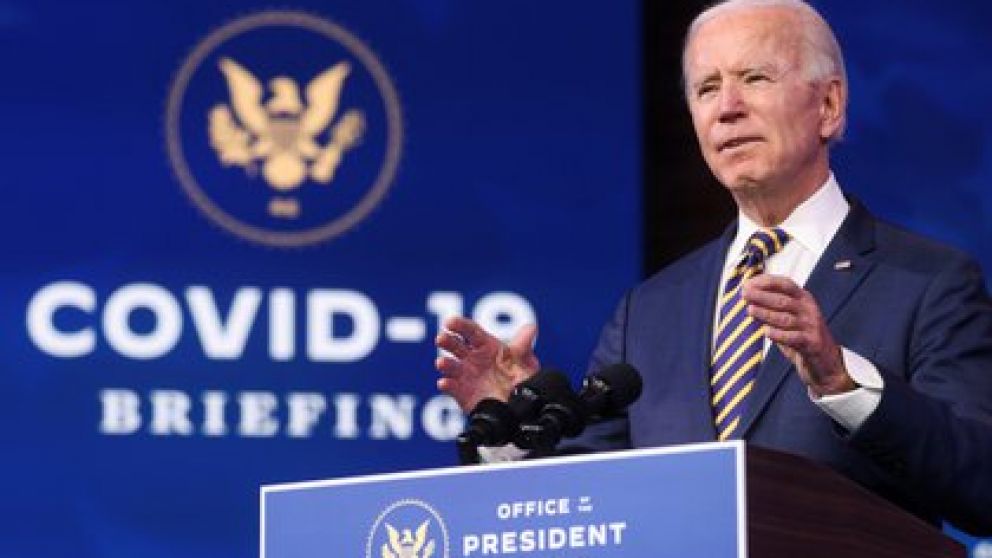 Joe Biden emitió un mensaje para los estadounidenses