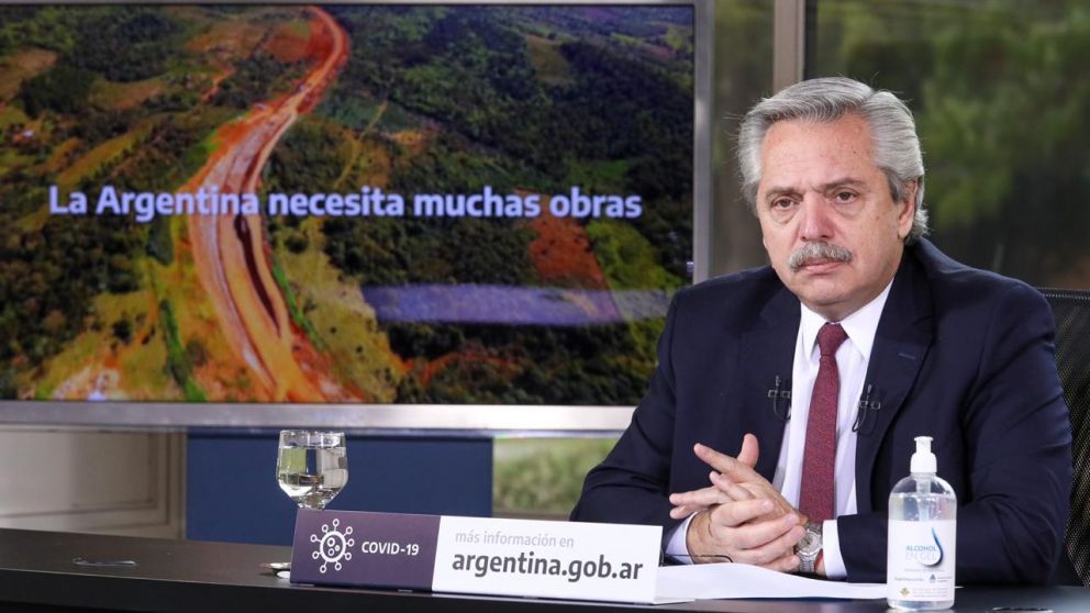 Alberto pondrá en marcha las primeras 30 obras públicas del 2021