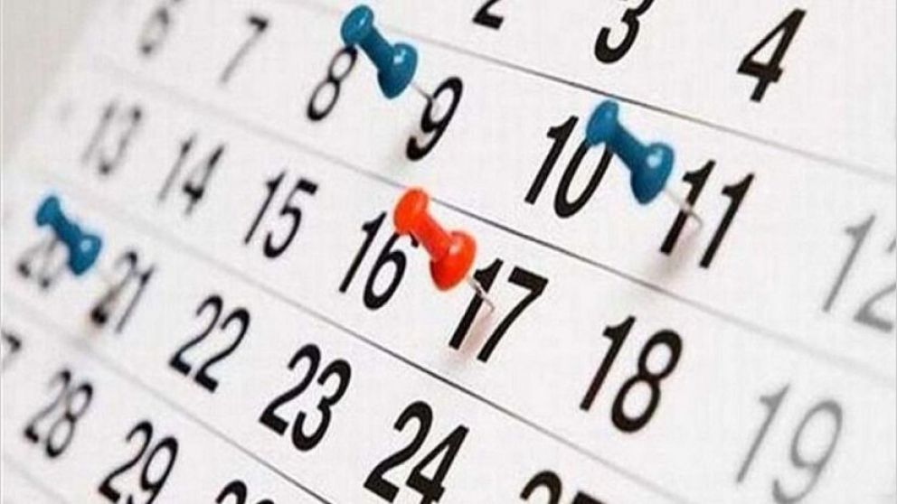 Calendario feriados 2021