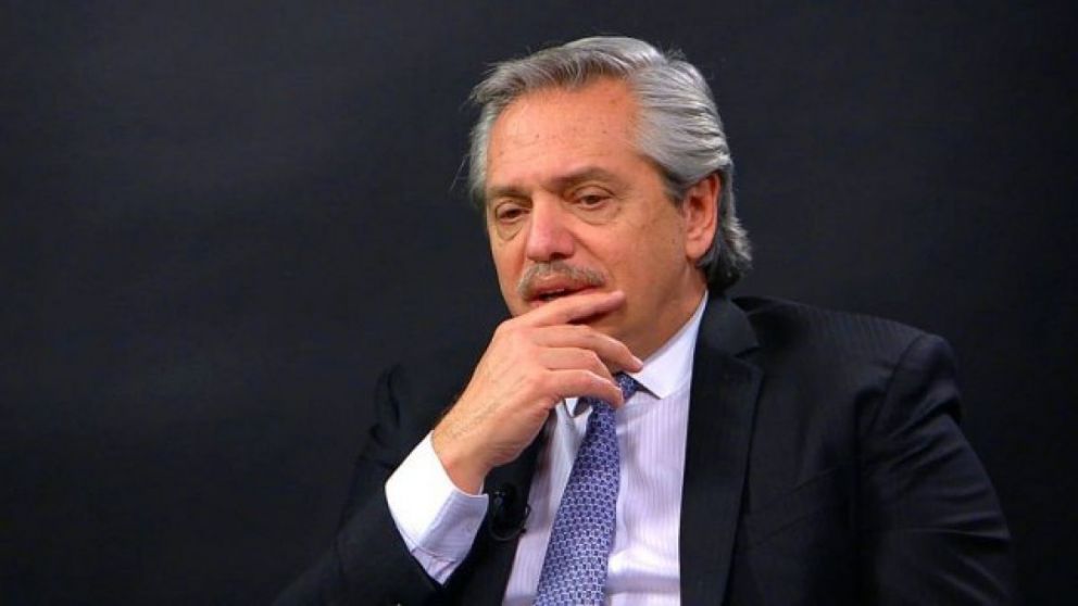 Alberto Fernández habló de la presidencia