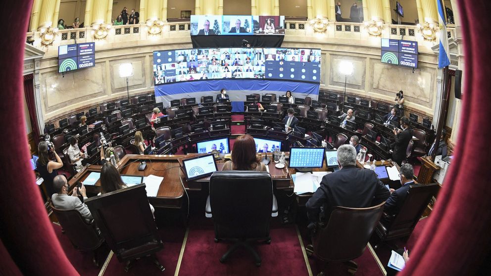 Aborto: Cristina Fernández de Kirchner volvió a presidir la sesión