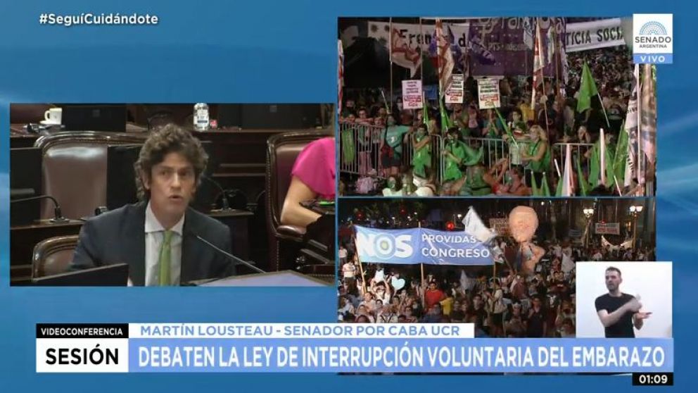 Bullrich y Lousteau, las dos caras de Juntos por el Cambio ante el aborto
