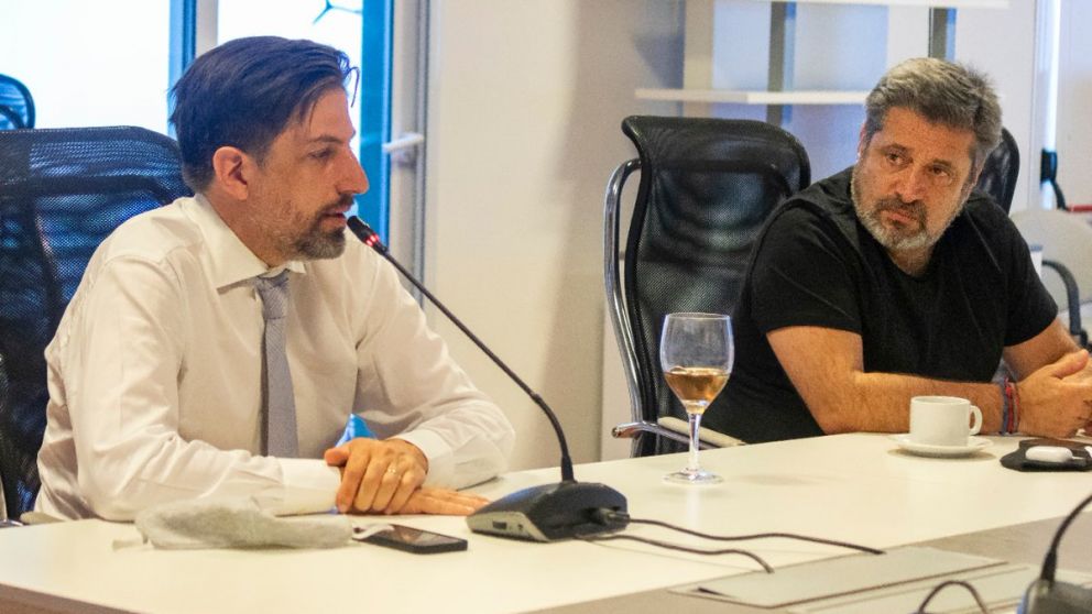 Trotta y Santa María, dos de los impulsores del espacio