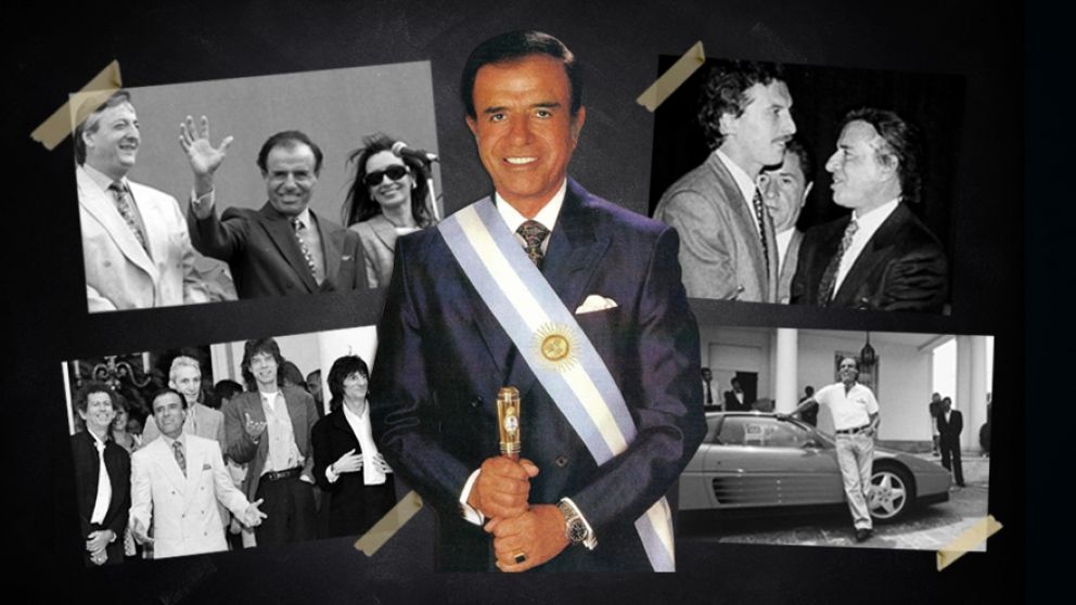 La serie repasará los momentos más importantes de la vida de Menem