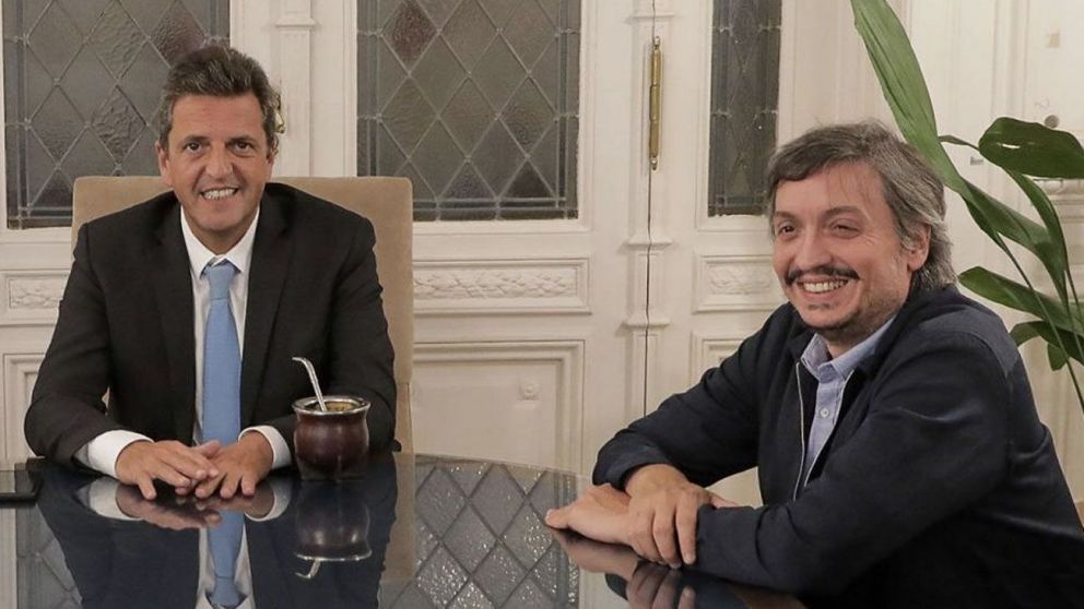 M�ximo y Massa junto a Insaurralde, los poseedores de la lapicera en Provincia