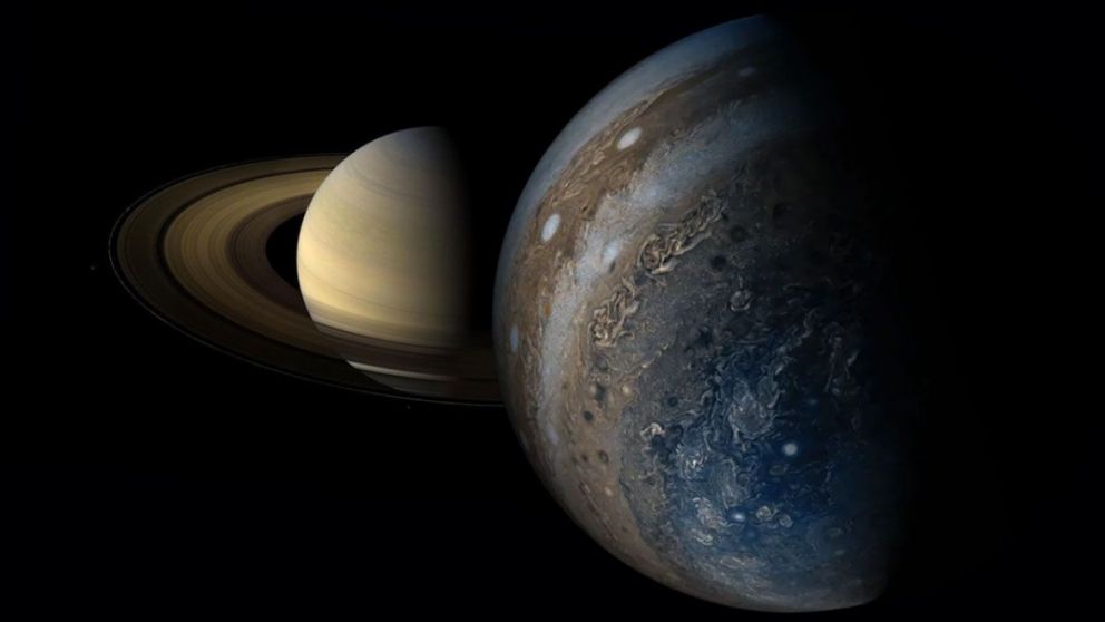 Gran Conjunción entre Júpiter y Saturno