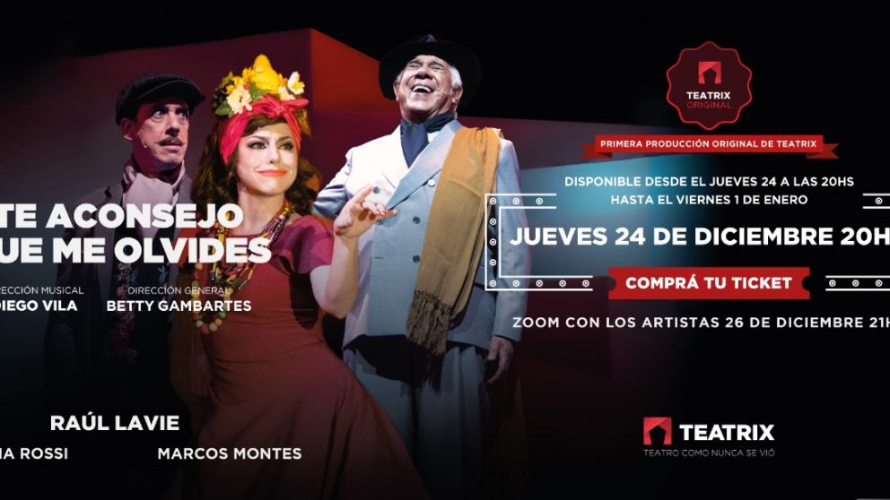 Más teatro para ver en casa en pandemia