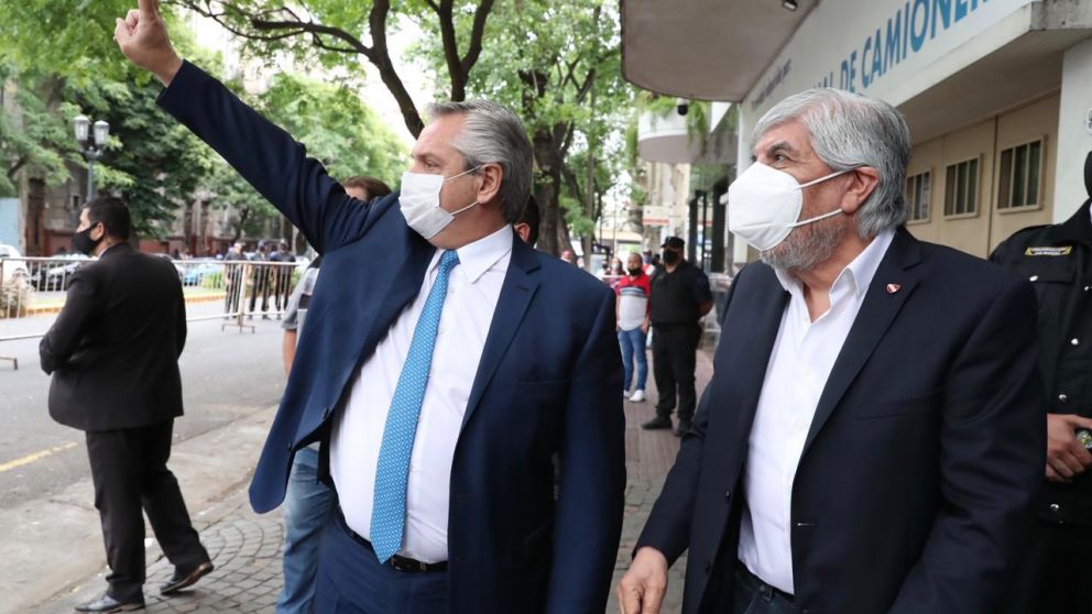 Hugo Moyano anfitrión del Jefe de Estado en el día de los Camioneros