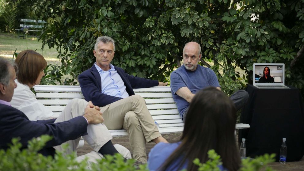 Mauricio Macri volvió a levantar el perfil público